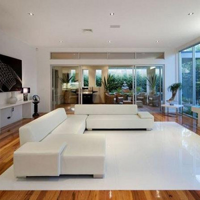 Luxury renovation balwyn living room